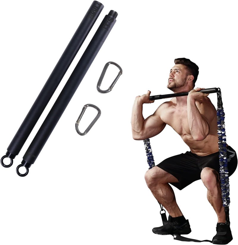 INNSTAR Cable Handles Gym Equipment, Resistance Band Handles with Solid ABS Core Grips, D Handle Cable Attachment, Heavy Duty Exercise Handles, Cable Machine Handles - Image 1