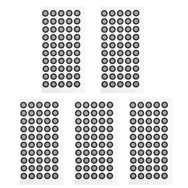 klarako 5 Sheets Scanner Marking Point 3D scan Reflection Points 3D Markers 3D Scanner Positioning Point Reference Mark 3D Bed Adhesive Film Scanner 3D Print Reflective Film Refer to Spray - Image 1