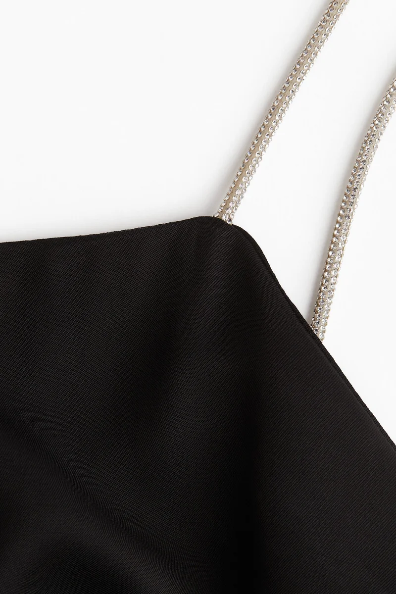 H&M Rhinestone-strap top