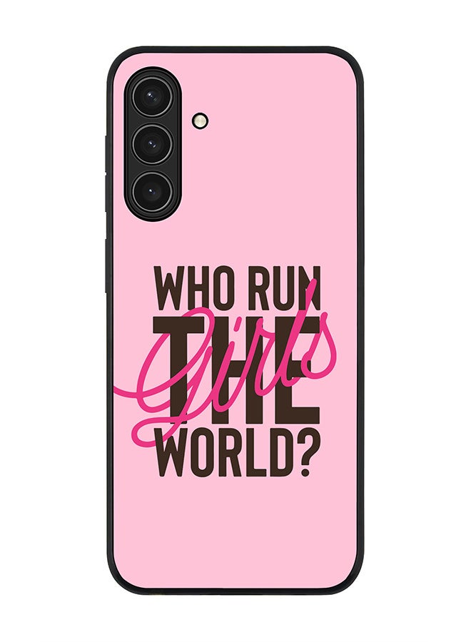 For Samsung Galaxy A17 / A17 4G Case,Slim fit Camera Protection, Shockproof Thin Phone cover  - Who run the world?