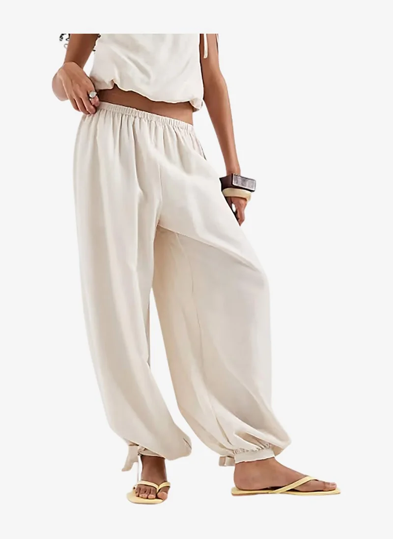 فيرو مودا Women's VMAIA High-Waist Balloon Pant Woven