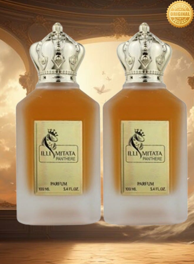 Illi 2 Pieces Mitata Panthere Perfume 100ml EDP - Image 1