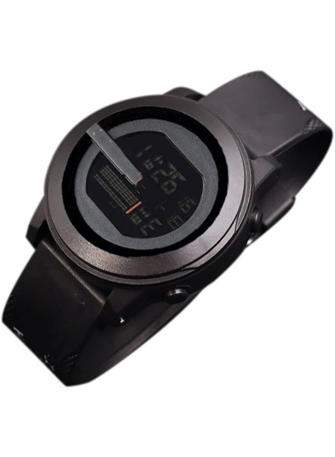 Hope Digital Silicone Sports Watch for Men Women and Teens, Multifunctional Round Outdoor Wristwatch with Alarm and Calendar, Casual Digital Watch for Students, Daily Sports and Outdoor Use - Image 1