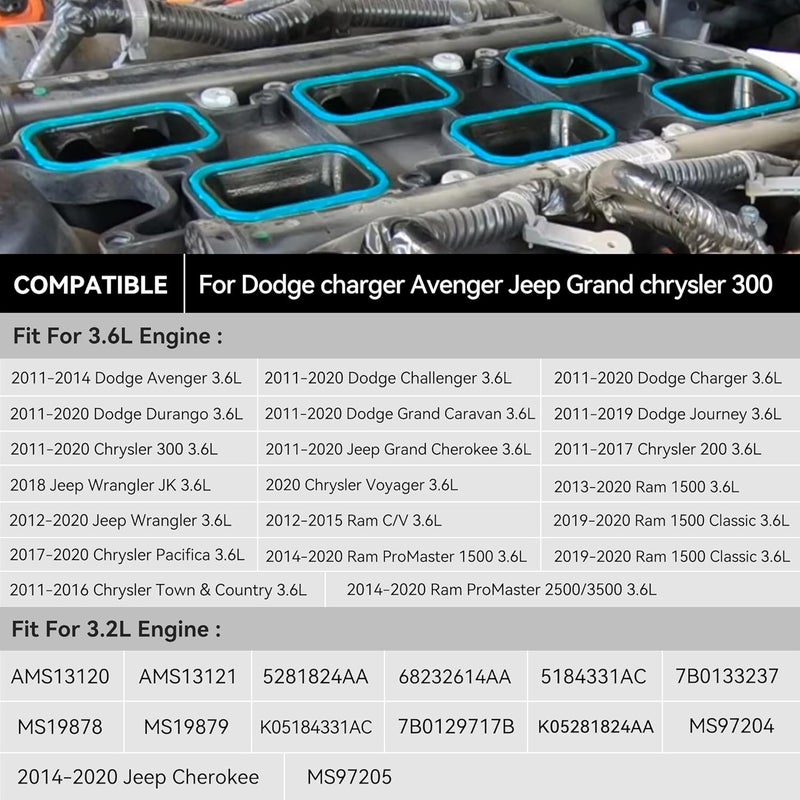 Bentolin Intake Manifold Gaskets Upper & Lower Gasket Set - Image 2