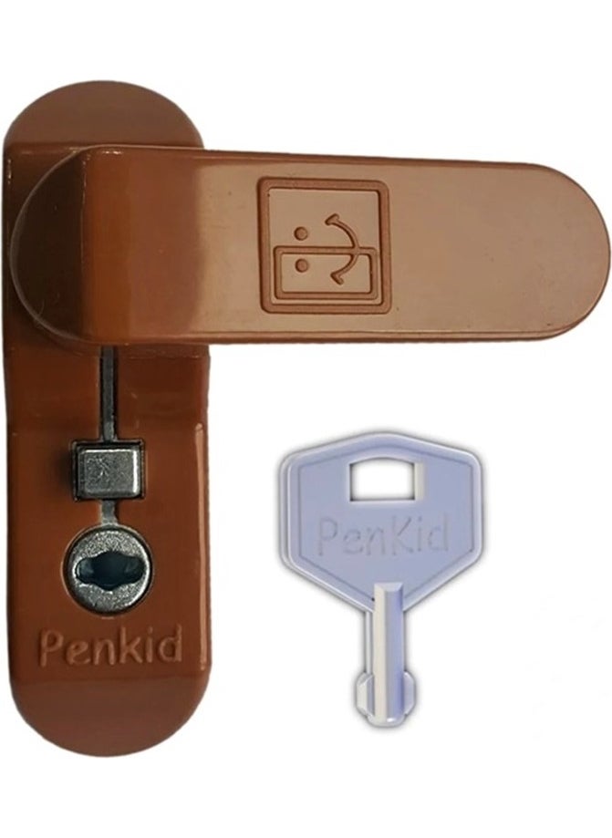 Pvc Child Safety Lock with Button and Key Light Brown - pzsku/Z5B6DDB846FB44CF825F9Z/45/_/1727882307/cd2a88d9-7f02-401b-b48a-19c50aebaf5a