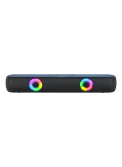 T-WOLF Computer Speakers Bluetooth Desktop Soundbar Stereo Audio RGB Gaming PC  Wireless AUX Wired USB Power Desk Monitor Laptop PC External Speaker  - Image 1