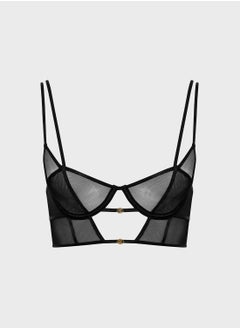 BLUEBELLA Cut Out Mesh Detail Bra  - Image 5