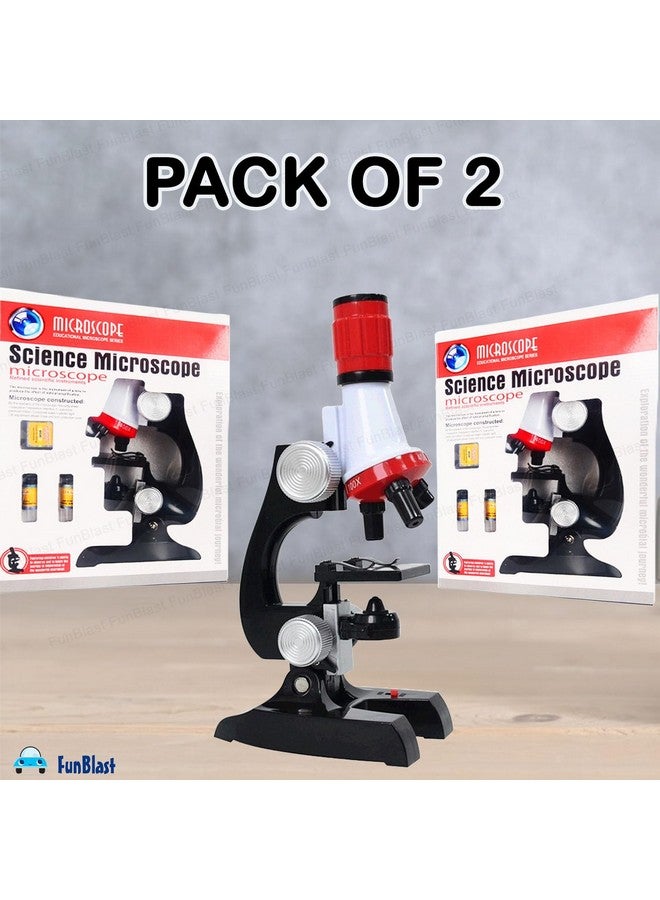 FunBlast Science Microscope Educational Toy Real Working Microscope for Kids (Pack of 2) - Image 4