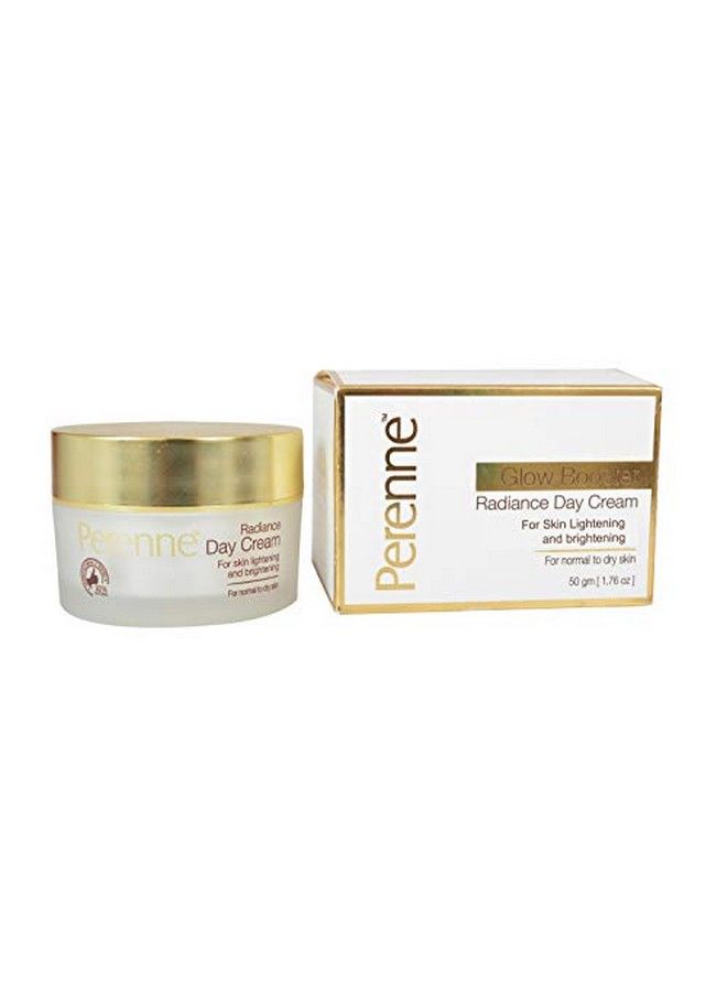 PERENNE Radiance Day Cream With Natural Vitamin C Green Tea And Licorice Root Extract For Skin Lightening Skin Brightening Depigmentation | Reduces Dullness| Makes Skin Glowing| For Dry To Normal Skin (50 Gm) - Image 5