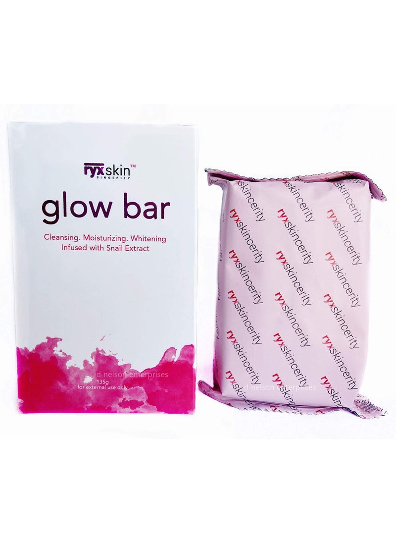 ryxskin sincerity Glow Bar Soap, Cleansing and Moisturizing Face and Body Soap Enriched with Snail Extract, Expertly Formulated to Purify and Hydrate Skin, 135g.  - Image 2