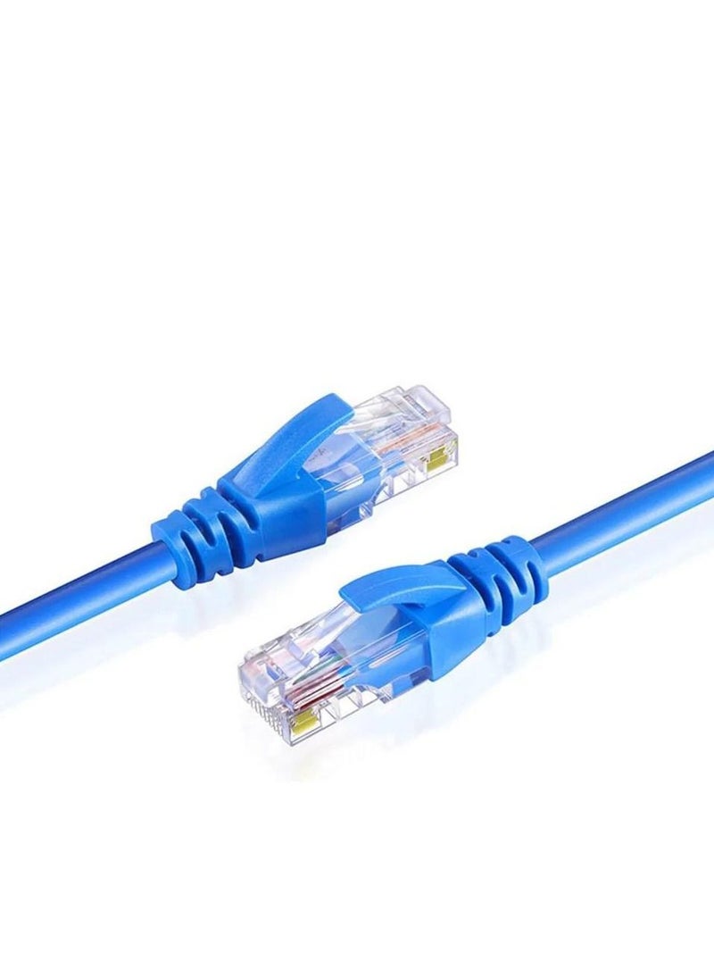 Generic - كيبل انترنت سلكي عالي الجودة بطول 10 متر من Cat6 متوافق مع كافة أجهزة الشبكات ووصلات الكابلات - Image 1