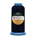 Mandala Crafts Size 69 210D T70 Bonded Nylon Thread Dark Blue 1500 YDs Tex 70 Heavy Duty Sewing Threads for Leather Jeans Weaving Outdoor Marine Upholstery - Image 2