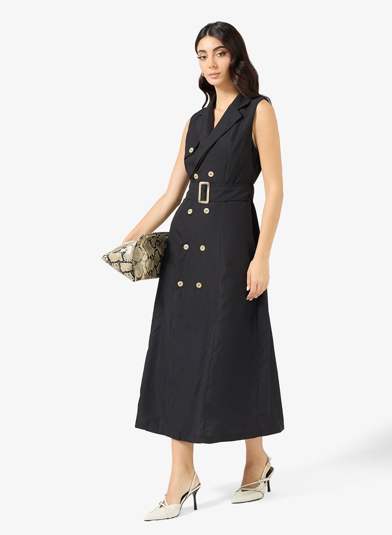 ايلا فستان بليزر بلا أكمام - Image 4