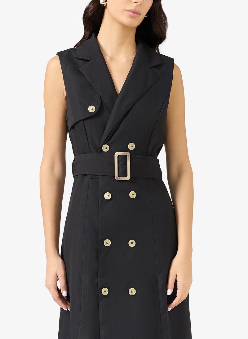 ايلا فستان بليزر بلا أكمام - Image 3