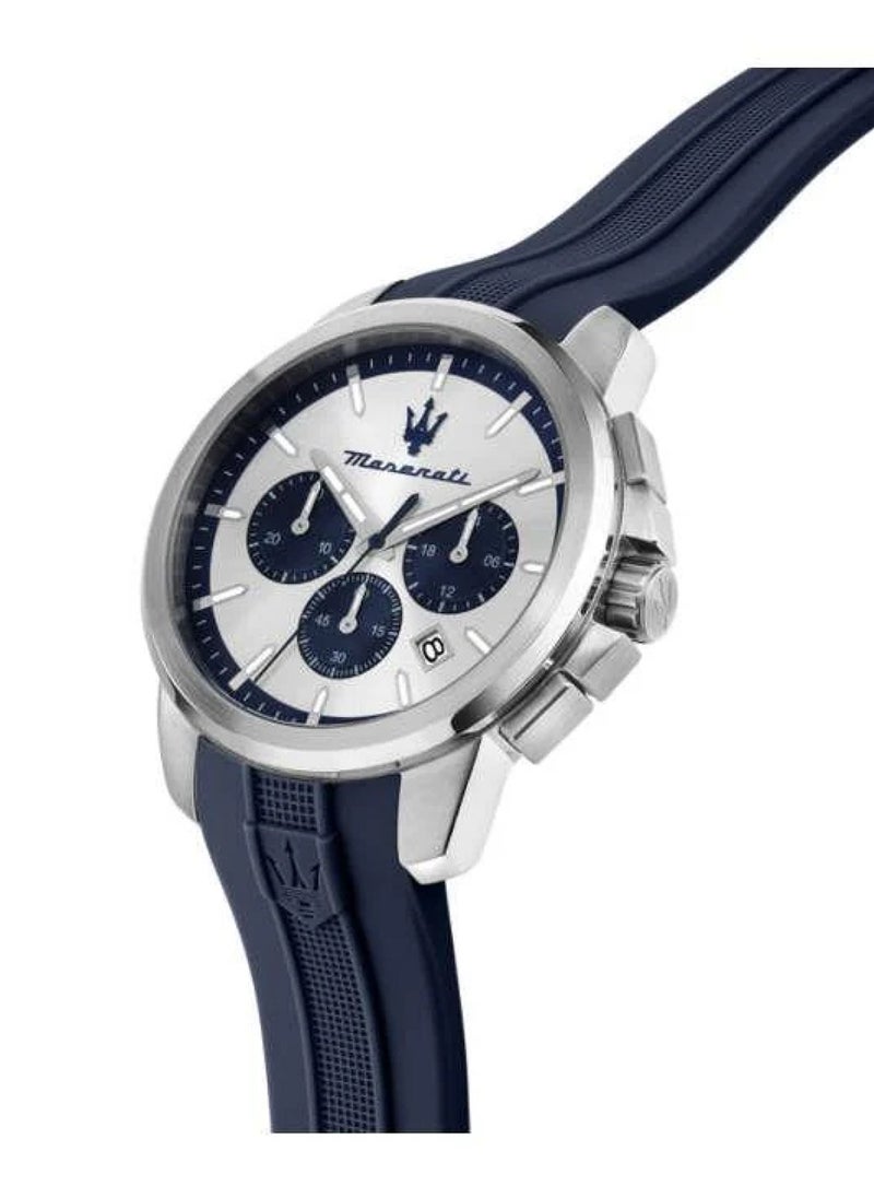 Men's Successo Chronograph Blue Silicone Watch R8871621042 - 42mm - pzsku/Z5B6E26B2407F1A30138BZ/45/1741776271/4f1a6727-4fa3-45da-a074-6f5128c5f08f