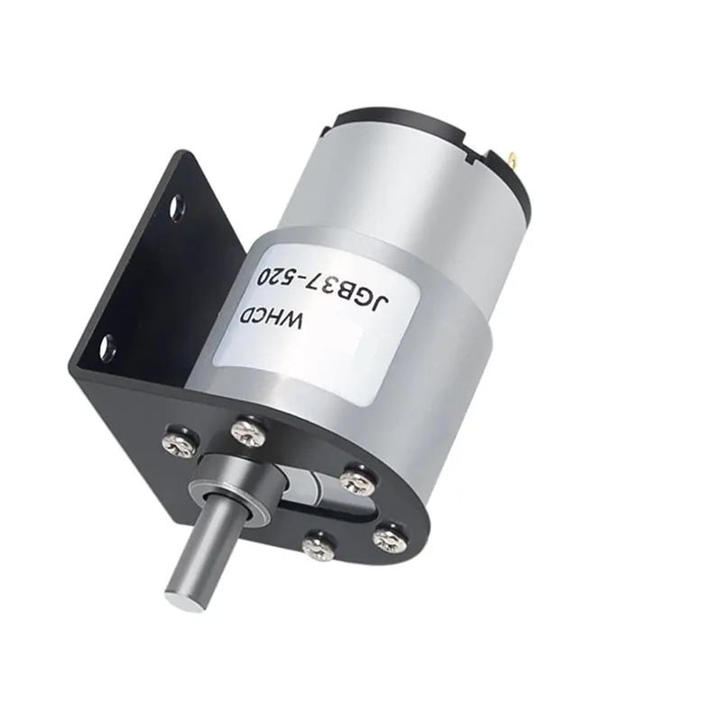 Planetary Reduction Metal Gear DC Brushed Motor 6V 7RPM 20KG CM Forward Reverse - Image 1