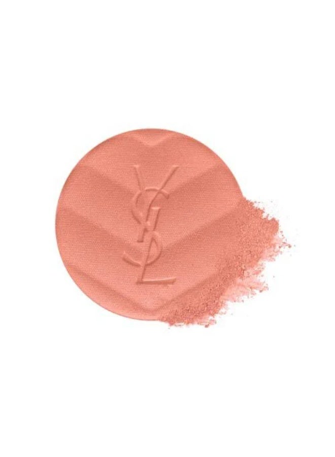 Yves Saint Laurent YSL Make Me Blush 24H Buildable Blurring Powder Blush 57 Coral Clash – Long-Lasting Soft-Focus Powder Blush, Vibrant Buildable Color - Image 3