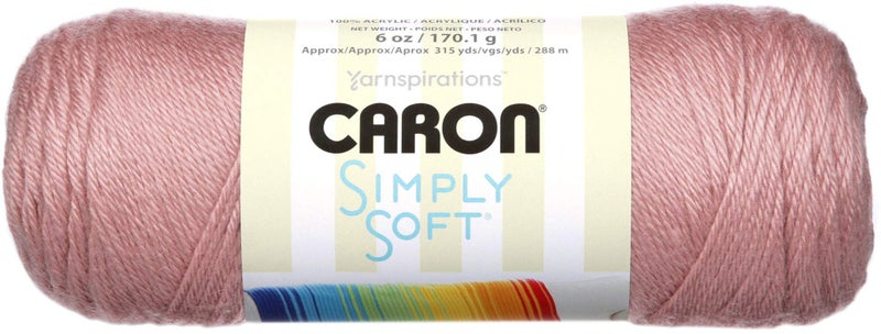 Caron Simply Soft Yarn Solids 3Pack Victorian Rose H970039721