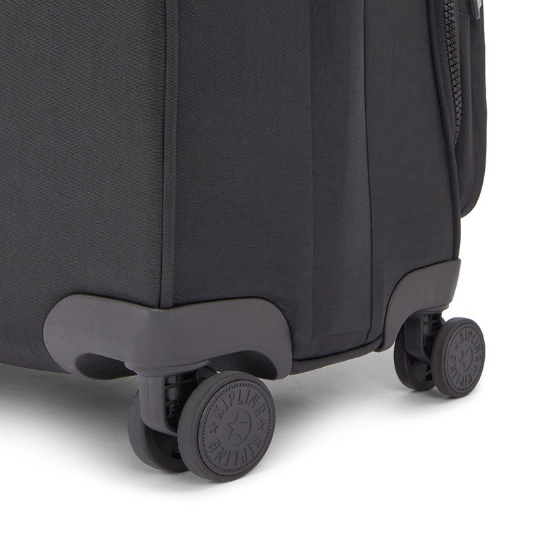 kipling Medium Expandable Wheeled Luggage Unisex Black Noir New Youri Spin M I7706-P39 - Image 5