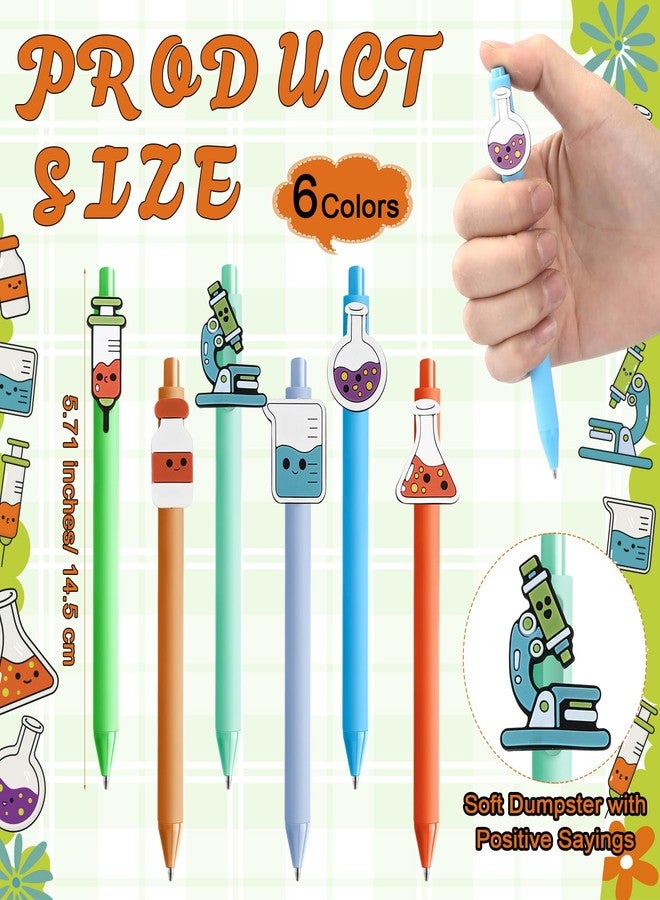 Resurhang 36 Sets Lab Week 2026 Gifts Bulk Laboratory Appreciation Gift for Lab Tech Sticky Notes with Funny Ballpoint Pens Thank You Gift Party Favor for Medical Laboratory Professional Office Staff - Image 3