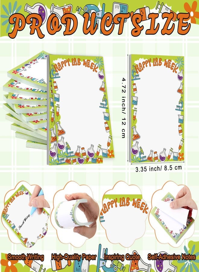 Resurhang 36 Sets Lab Week 2026 Gifts Bulk Laboratory Appreciation Gift for Lab Tech Sticky Notes with Funny Ballpoint Pens Thank You Gift Party Favor for Medical Laboratory Professional Office Staff - Image 2
