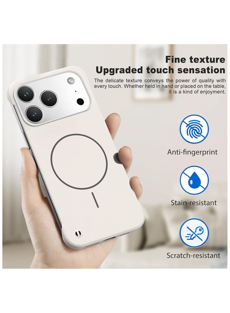 general MagSafe Case for iPhone 17 Pro Max (Bare Metal Feel) 【Built-in Powerful Magnets】 【Rapid Heat Dissipation】Ultra-Thin Bezel-Less Protective Case for iPhone 17 Pro Max - Image 4