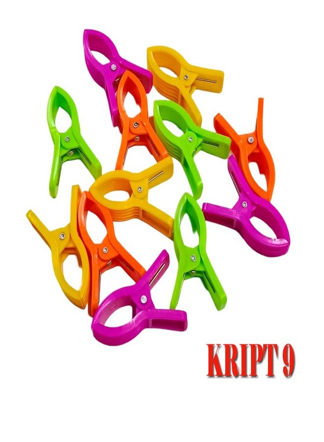 KRIPT 9 Heavy Duty Hanging Clips for Drying Clothes. Pack of 12 - Image 3