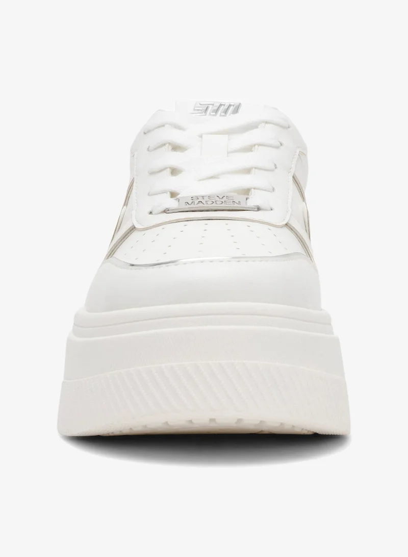 STEVE MADDEN Dynamo Lace-Up Platform Sneakers