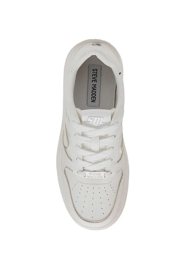 Steve Madden Dyna09S1 Women's White Low Top