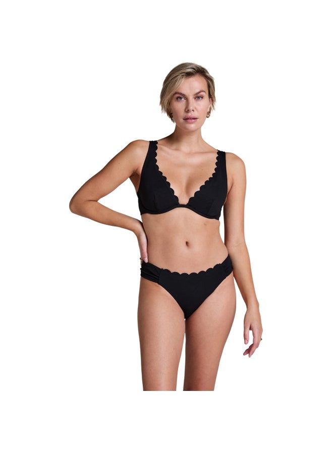 hunkemoller Scallop Rio Bikini Bottoms - Image 1