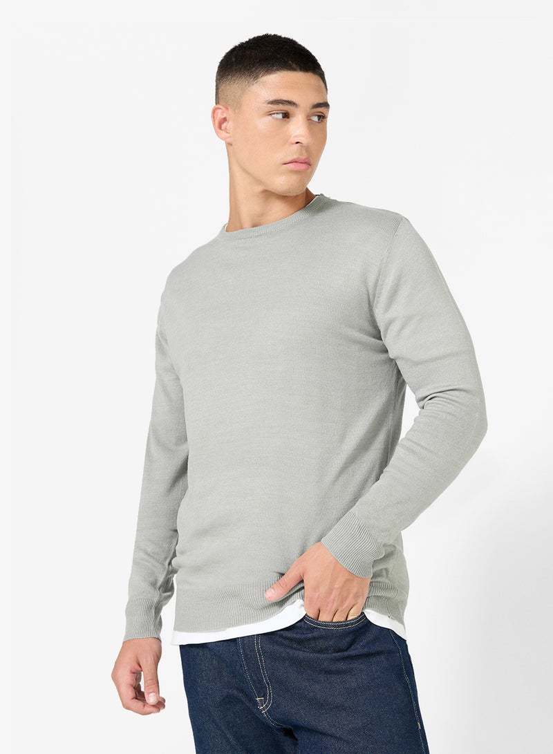 BRAVE SOUL Basic Sweater - Image 1