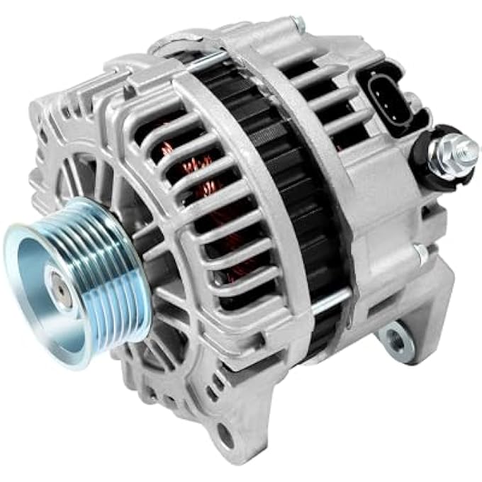 CCIYU New Car Alternator Replacement for/Compatible with 2005-2007 For Nissan Frontier 2005-2007 For Nissan Pathfinder 2005-2007 For Nissan Xterra 11121, AHI0115, LR1110-725 - Image 1