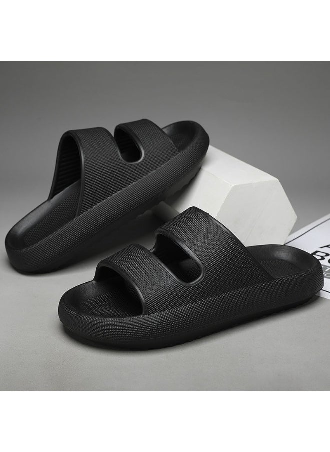 NIBEMINENT Summer Fashion Men's Outdoor Slip-Resistant Wearable Breathable Thick Bottom Sandals  Male Slippers  - Image 1