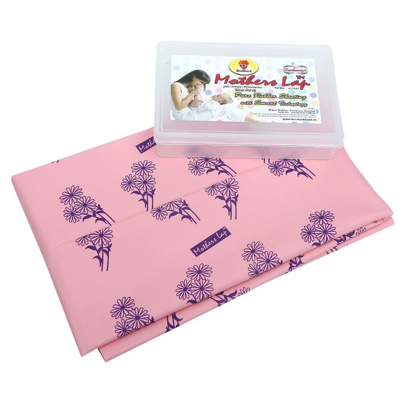 Duckback Rubber Baby Sleeping Mat/Bed Protector (18X36inch) - Large (Blue) - Image 1