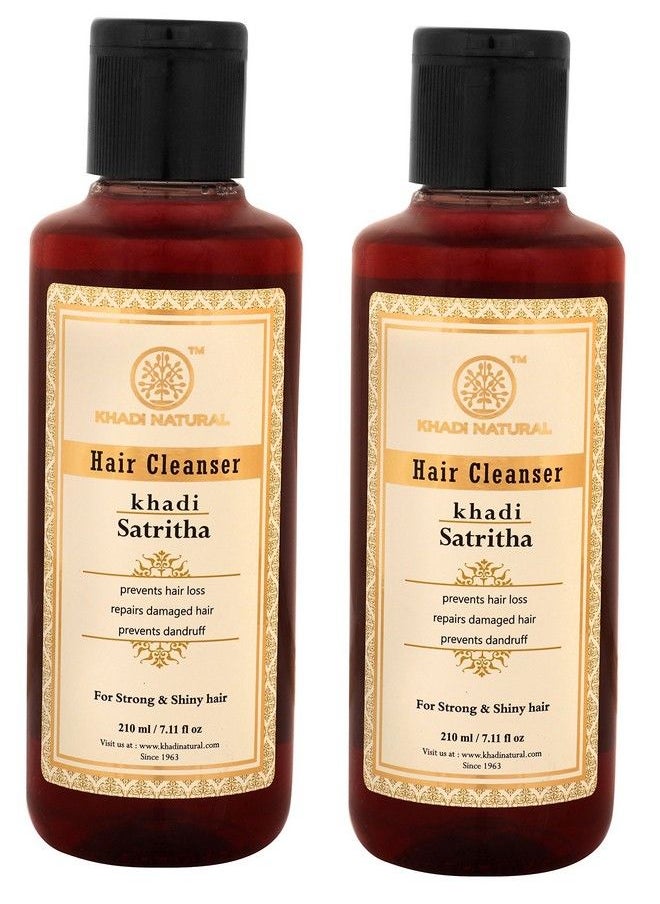 Khadi Natural - Satritha Cleanser (Shampoo) 210Ml (Pack Of 2) - Image 1