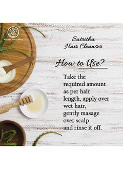 Khadi Natural Satritha Cleanser (Shampoo) 210Ml (Pack Of 2)  - Image 4