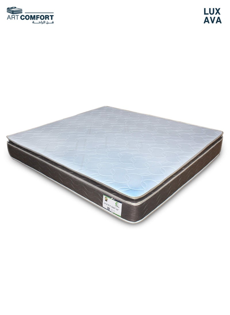Art Comfort - LUXAVA Hotel Mattress | King Size - Reinforced Bonnell Spring with luxurious hotel design, 27 cm thick, insulated felt layer, 4 layers of high-density foam, medium firmness, available in all sizes - Image 1
