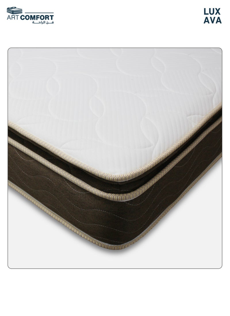 Art Comfort - LUXAVA Hotel Mattress | King Size - Reinforced Bonnell Spring with luxurious hotel design, 27 cm thick, insulated felt layer, 4 layers of high-density foam, medium firmness, available in all sizes - Image 1