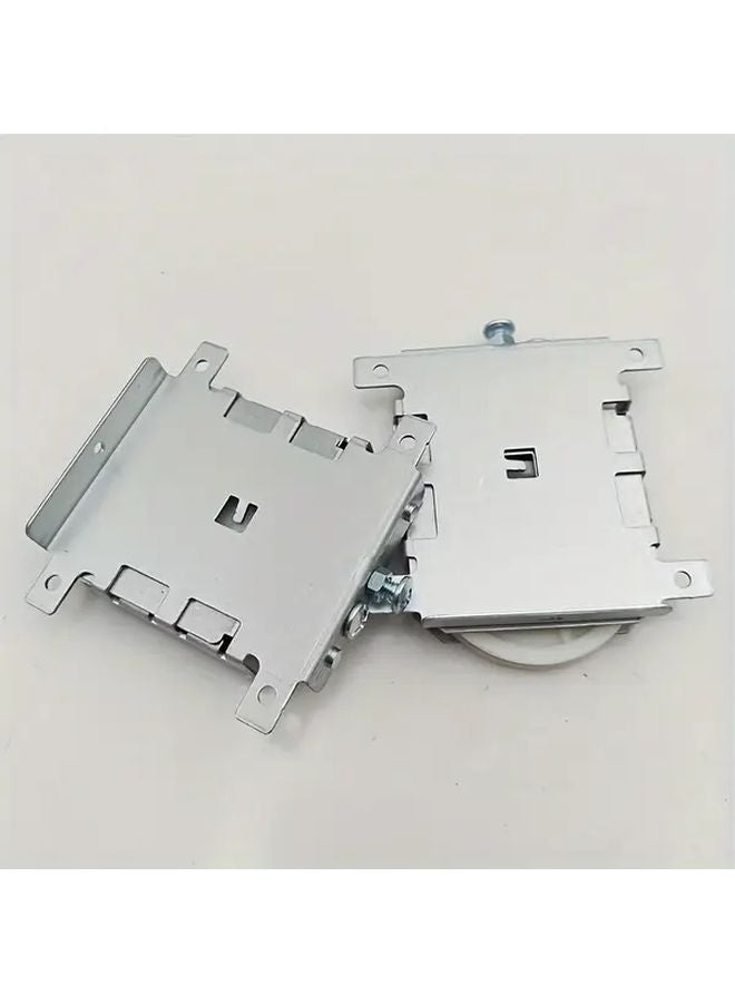 Concaved Wheel Heavy Duty Metal Cabinet Sliding Door Rollers Matte Finish Hardware Accessories - Image 5