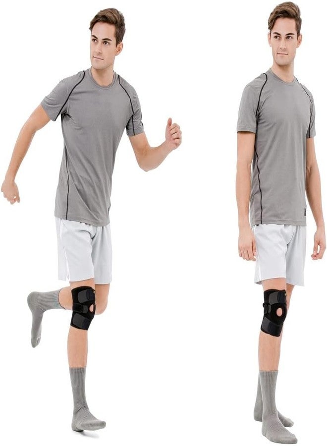 Cetaplast Knee Support Brace for Men Women, Adjustable Compression Sleeve Wrap Patellar Pad Tendon - Arthritis Pain, meniscus tear, Injury Recovery, Running, Workout - Image 4