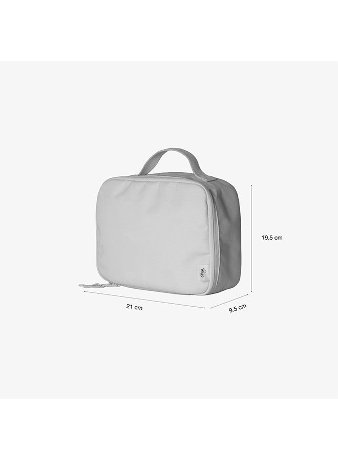 Citron Insulated Square Lunch Bag For Kids School, Bpa Free, Recycled Pet Material Lunch Bag - Vehicles - Image 2