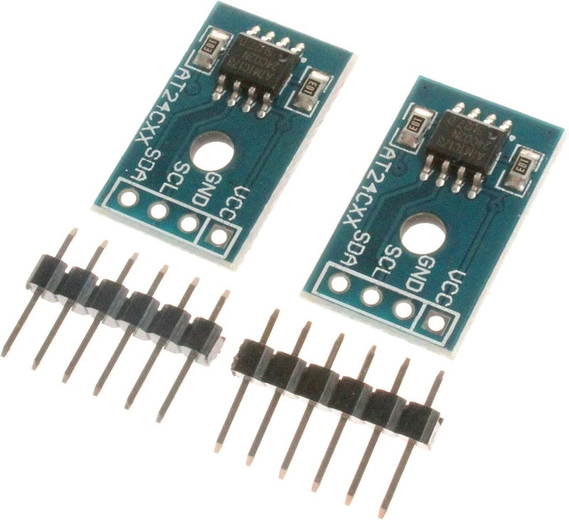 NOYITO AT24C02 Module I2C IIC Interface EEPROM Memory Module (Pack of 2) - Image 1
