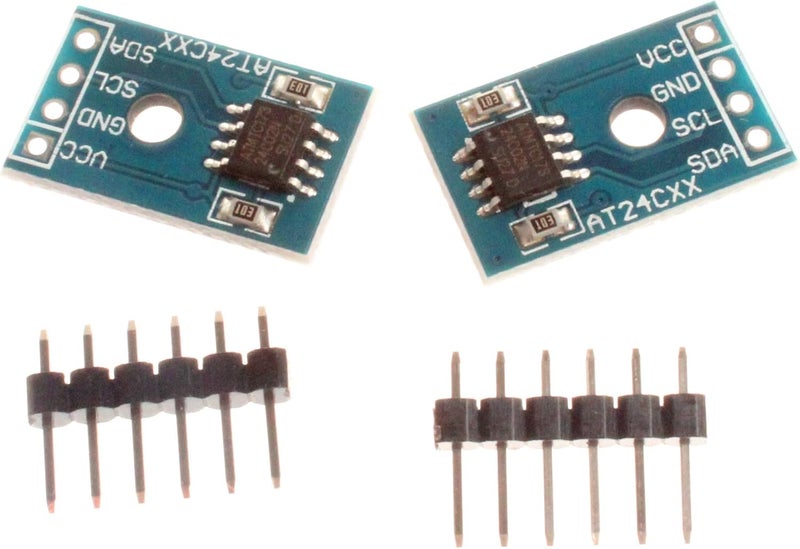 NOYITO AT24C02 Module I2C IIC Interface EEPROM Memory Module (Pack of 2) - Image 4