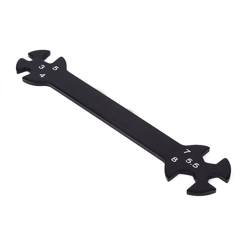 6 in 1 Multifunctional Open End Wrench for Remote Control Model Aircraft Car Drone Repair - Image 1