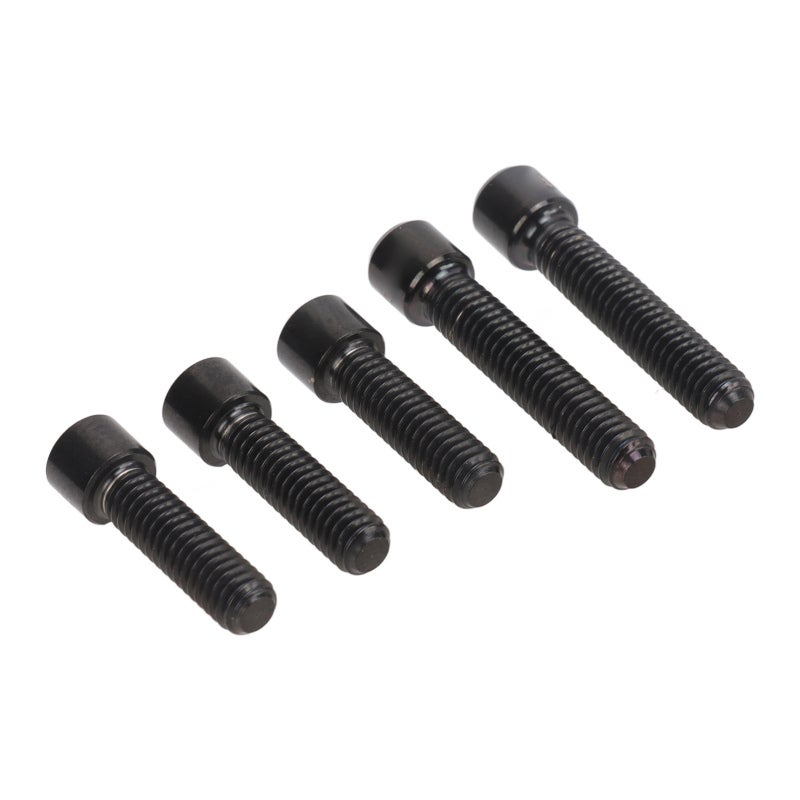 RISK Derailleur Screws: Black Titanium Alloy, Corrosion Resistant, Light Weight - High Reliability Bike Screws for Mountain Bike Repair and DIY Maintenance - Image 5