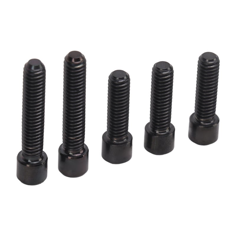 RISK Derailleur Screws: Black Titanium Alloy, Corrosion Resistant, Light Weight - High Reliability Bike Screws for Mountain Bike Repair and DIY Maintenance - Image 2