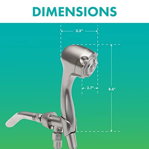 Niagara Conservation Water-Efficient 2.0 GPM Earth Massage 3-Spray Handshower in Brushed Nickel, N2935BN - Image 5