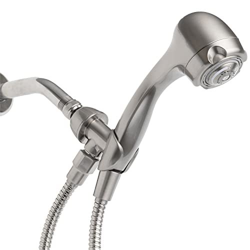 Niagara Conservation Water-Efficient 2.0 GPM Earth Massage 3-Spray Handshower in Brushed Nickel, N2935BN - Image 1