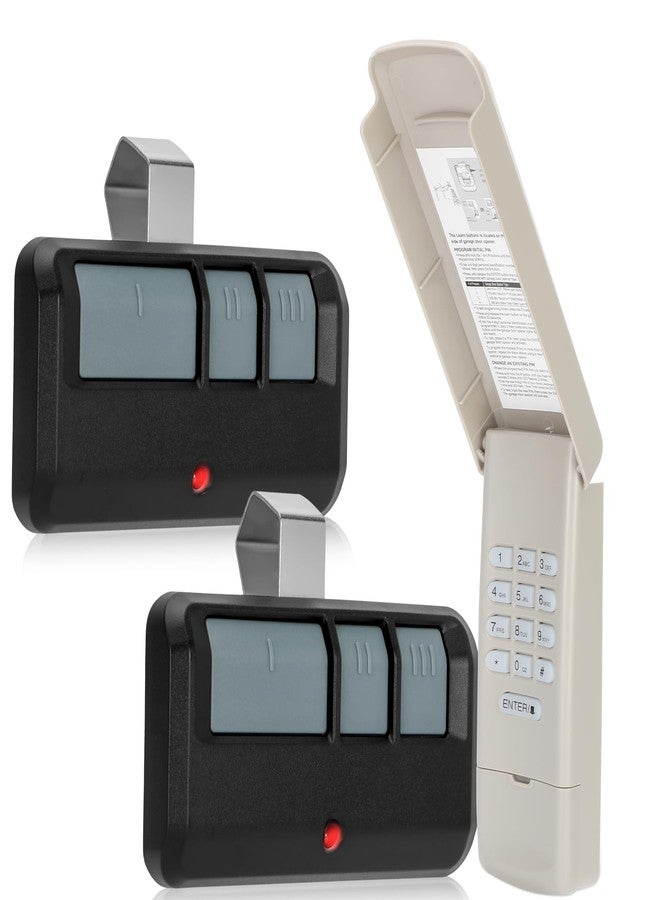 Pevxou 877max 893max for liftmaster Garage Door Opener Keypad Remote, 2 Garage Door Opener Remote 893lm 373lm 371lm, 1 Garage Door Keypad 877max G940EV-P2 CMXZDCG440 - Image 1