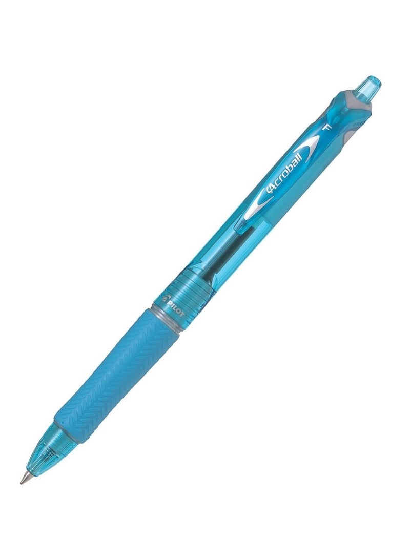 PILOT قلم حبر جاف قابل للسحب 12 قطعة طرف رفيع حبر أزرق فاتح - Image 2